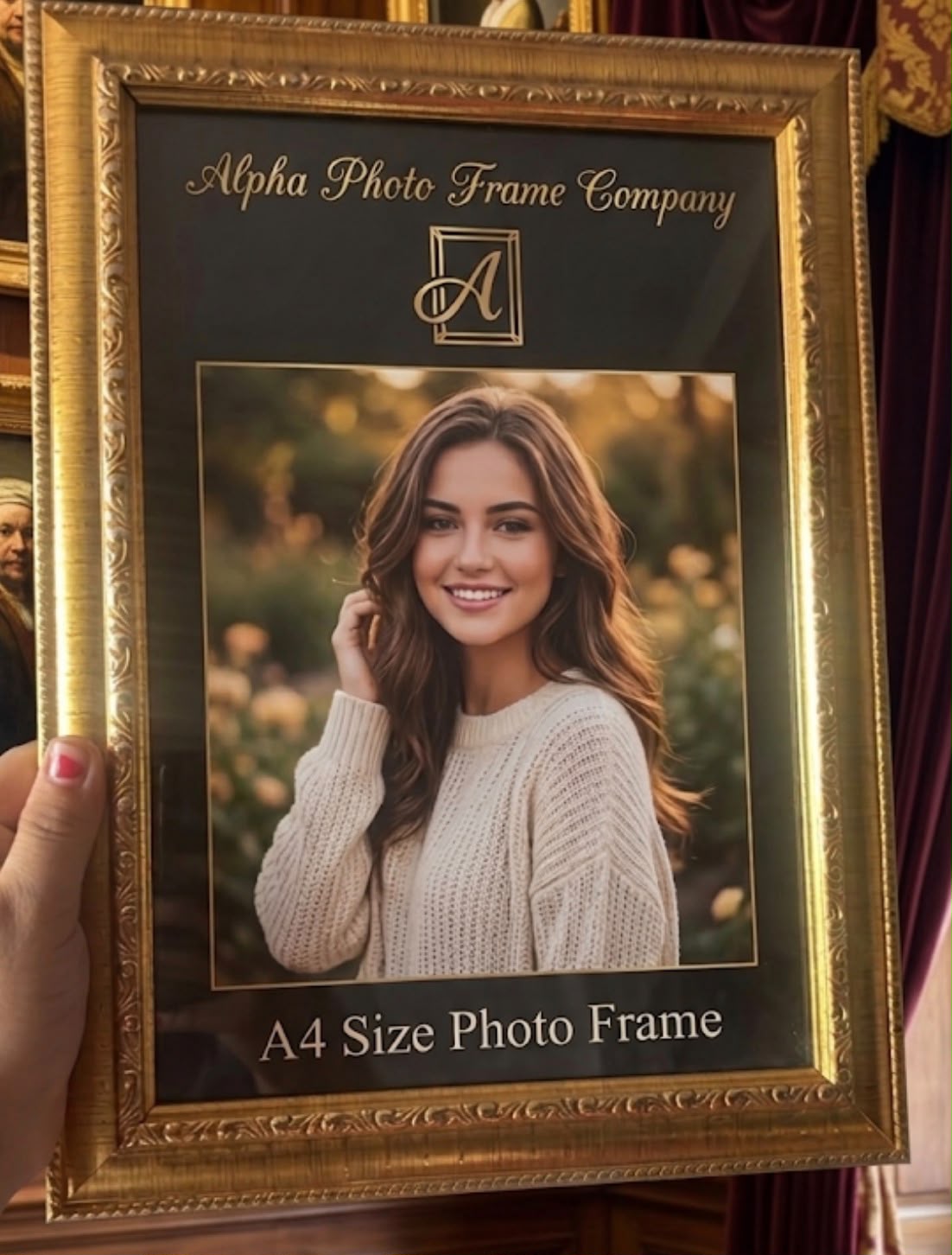 1 inch Golden Frame